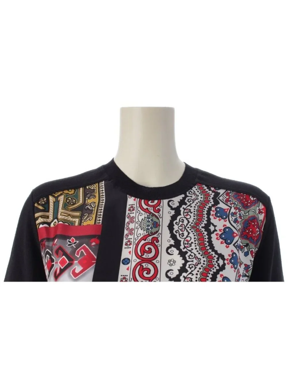 Louis Vuitton Wool Silk Switch Tunic Scarf Style Long Dress Top Multicolor XS